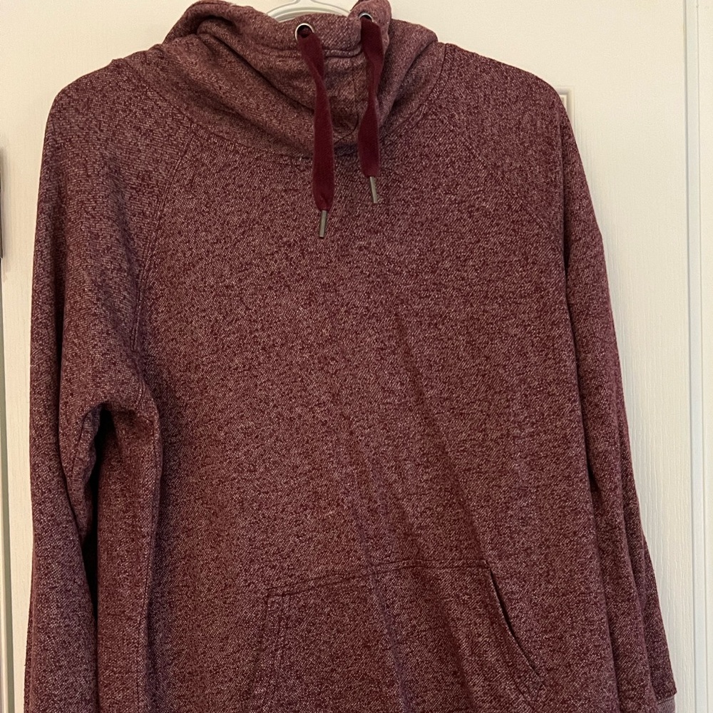 Cowl-Neck Hoody